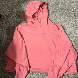 Under Armour cropped sweater with hood